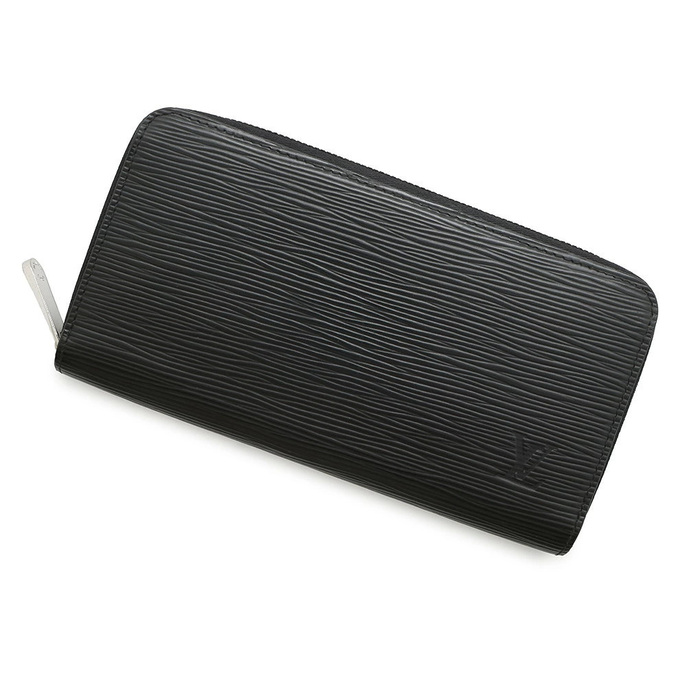 Louis Vuitton Epi Zippy Wallet Long Black Noir Black